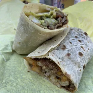 Surf and Turf Burrito