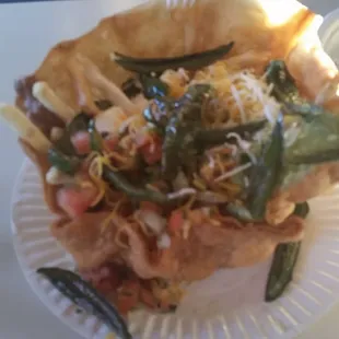 omg i asked for something big and special and they made me these i called them taco salad fries