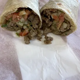 Carne Asada Burrito