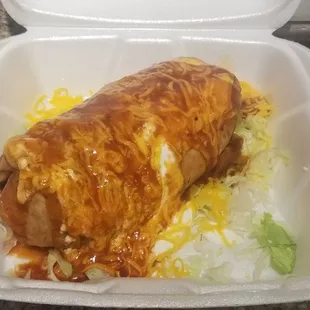 Chicken chimichanga