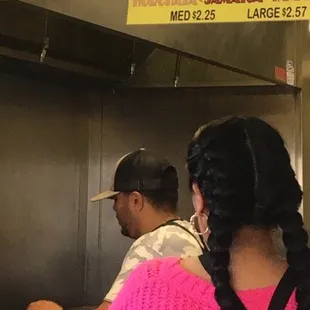 Crappy lying cashier