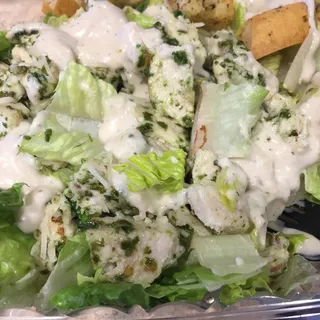 Pesto Chicken Caesar Salad