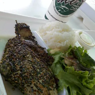 *Furikake Pan Seared Ahi