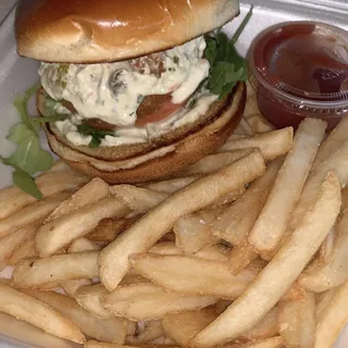 Crab Cake Burger