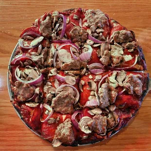 12" Classic plus pepperoni