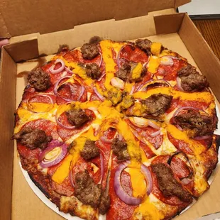 Sharp Dressed Man pizza