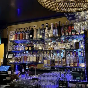 Upstairs bar