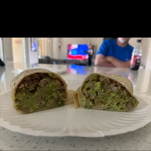Carne Asada burrito