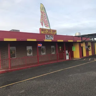 the outside of the building