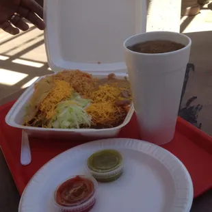 Your average taco shop.