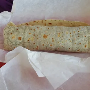 Carne asada burrito
