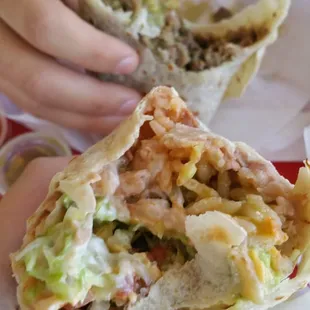 food, burritos and wraps