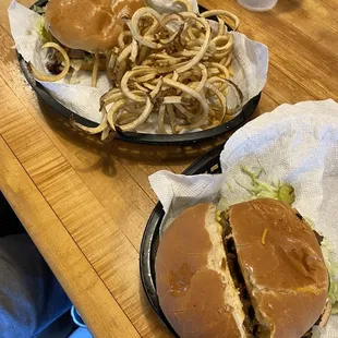 Cheese Burger Curly Fries
