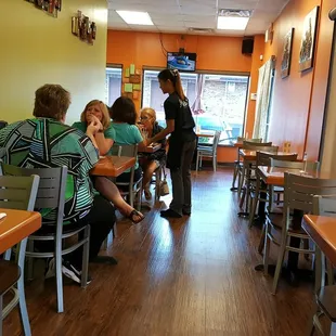 Dining Area at Nida Thai Cuisine