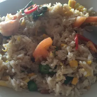 22. Pineapple Fried Rice with Shrimps