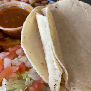 Hand made tortillas| Nidia's Latin Grill | Dover FL | June 10, 2022