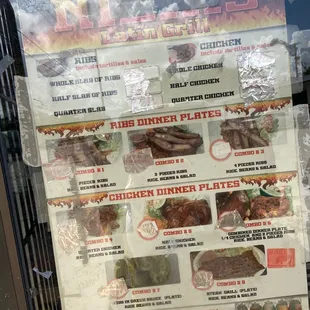 Menu | Nidia's Latin Grill | Dover FL | June 10, 2022