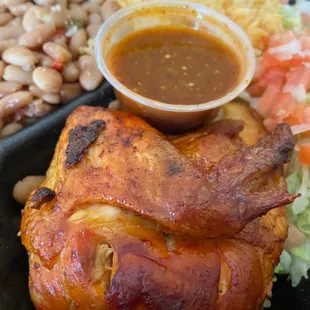 Insanely delicious smoked chicken meal | Nidia's Latin Grill | Dover FL | June 10, 2022