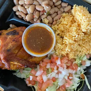 Insanely delicious smoked chicken meal | Nidia's Latin Grill | Dover FL | June 10, 2022