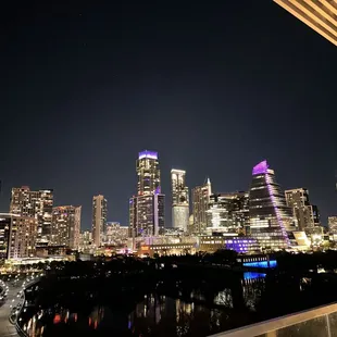 Backdrop of the best views from n the city, overlooking verdant parkland, Lady Bird Lake, and Downtown Austin