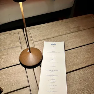 Cute light lamps for outside seating