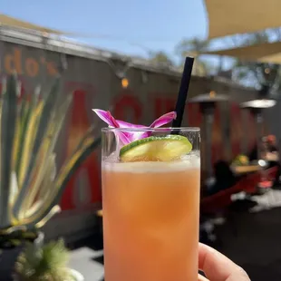 Guavacitas margarita at NIDO&apos;s BackYard in Oakland.