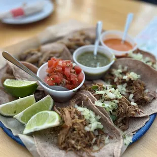Taco shareable plate