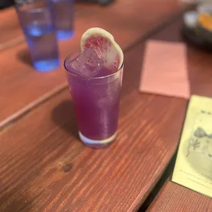 Butterfly effect drink