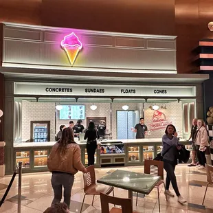 Nielsen&apos;s Frozen Custard inside Red Rock Casino food court