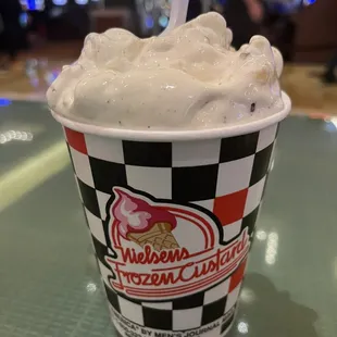Banana pecan concrete