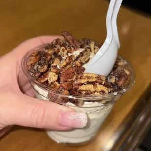 Vanilla with pecans