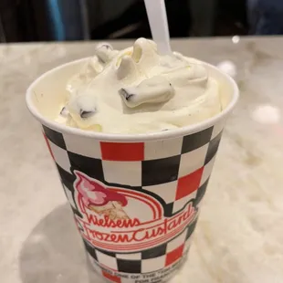 ws a cup of ice cream