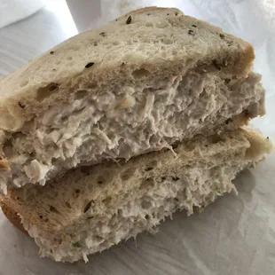 Chicken Salad Sandwich on rye