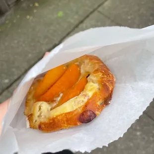 Apricot danish