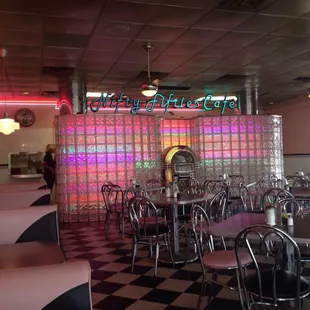 the interior of nifty fifties