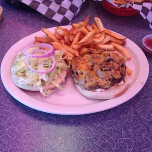 Cajun Du Wap burger.