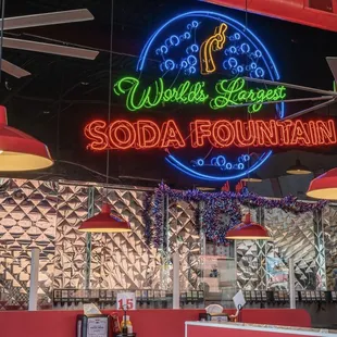 The world&apos;s largest soda fountain