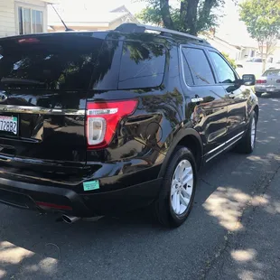 The SUV we enjoyed for the day!