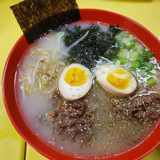 Bulgogi Beef Gomtang Beef Bone Broth Ramen