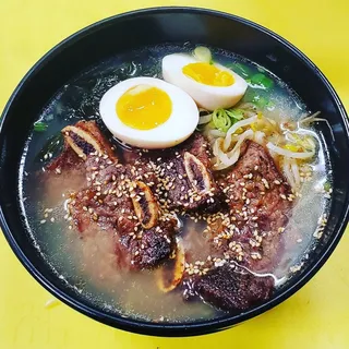 Galbi Short Rib Gomtang Beef Bone Broth Ramen