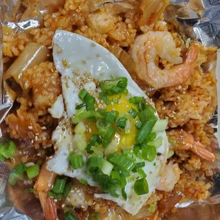 Shrimp Kimchi Fried Rice