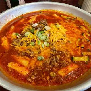 Seafood and Beef Tteokbokki