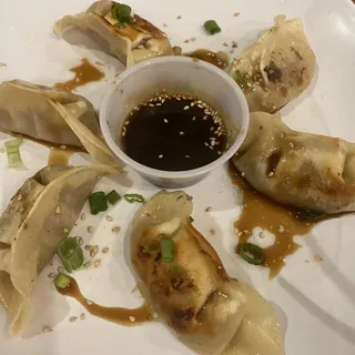 Mandu pan Fried Dumplings