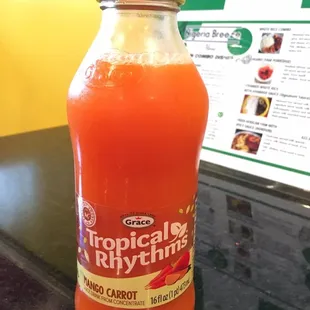 Tropical Rhythms Mango Carrot Juice