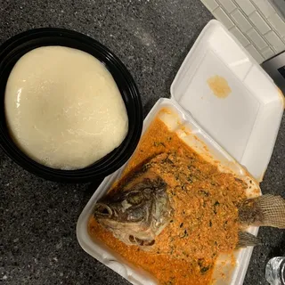 Egusi Soup Combo