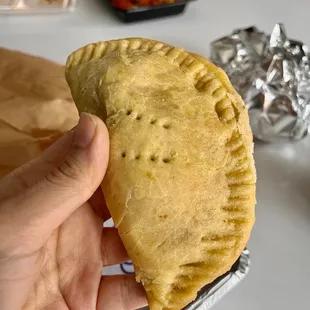 Meat pie! Very interesting spices