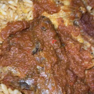 Jollof Rice with Chicken