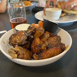 Traditional Wings - I recommend the Nigh Thai sauce!!