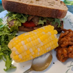 My sandwich was so yummy using Night Heron's bread...