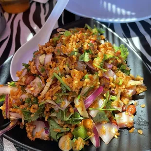 Crispy Rice Salad